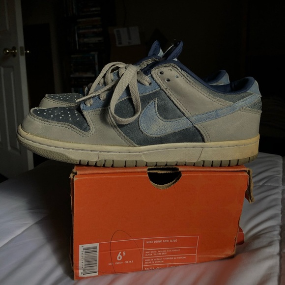 Nike Dunk Low Dirty Denim Pack Sz65 